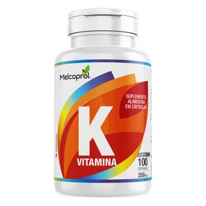 Vitamina K (65mcg) 100 Cápsulas - Melcoprol