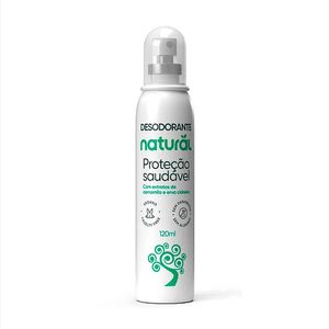 Desodorante Natural Em Spray com Extratos de Camomila e Erva Cidreira 120ml - Orgânico Natural