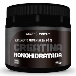 Creatina Monohidratada Pura 200g - Apisnutri