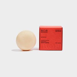 Shampoo em Barra Nutritivo (Argila Branca, Manteiga de Cupuaçu, Gerânio e Ylang Ylang) 80g - B.O.B