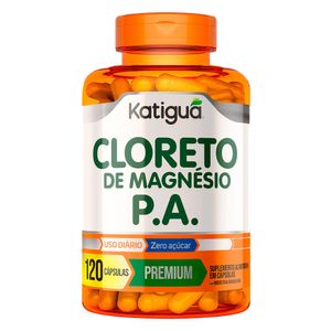 Cloreto de Magnésio PA Premium (500mg) 120 Cápsulas - Katiguá