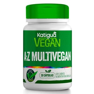 Vegan A-Z Multivegan 30 Cápsulas - Katiguá