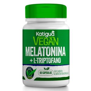 Triptofano + Melatonina (210mcg) 60 Cápsulas Veganas - Katiguá