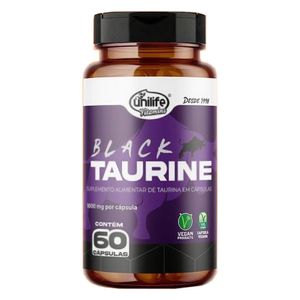 Black Taurine (1000mg) 60 Cápsulas - Unilife