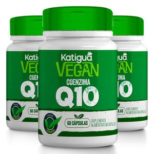 Kit 3x Coenzima Q10 (Ubiquinona 50mg) 60 Cápsulas Veganas - Categoría