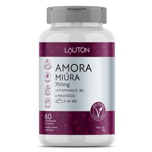 Amora Miúra Premium (750mg) 60 Cápsulas - Lauton Nutrition