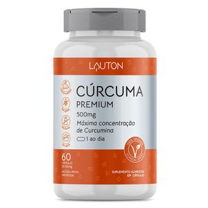 Cúrcuma Premium (130mg de Curcumina) 60 Cápsulas - Lauton Nutrition