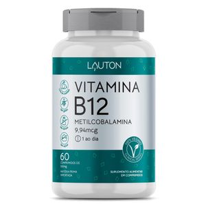 Vitamina b12 (9,94mcg) 60 Cápsulas - Lauton Nutrition