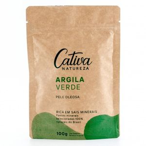 Argila Verde 100g - Cativa Natureza