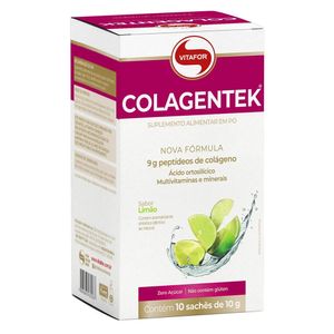 Colagentek (10 Comprimidos de 10g) Limón - Vitafor