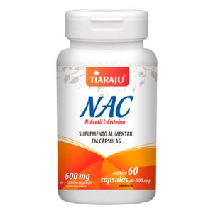 N-Acetil L-Cisteína (600mg) 60 Cápsulas - Tiarajú