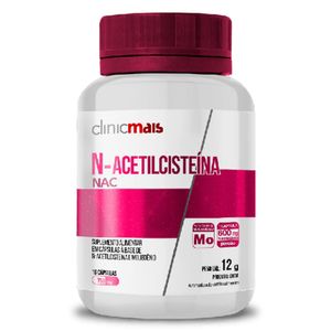 N-Acetilcisteína NAC (750mg) 16 Cápsulas - Chá Mais