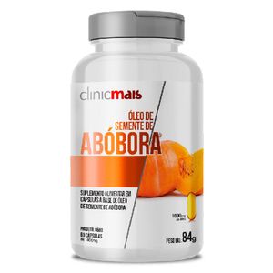 Óleo de Semente de Abóbora 60 Cápsulas - Chá Mais