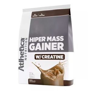 Hiper Mass Gainer con Creatina Chocolate 3Kg - Athletica Nutrition