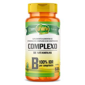 Complexo B 60 Comprimidos Vegano - Unilife