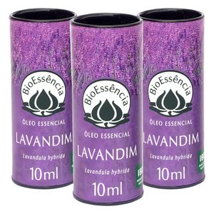 Kit 3x Aceite Esencial Lavandín 10ml - Bio Essencia