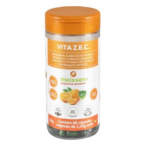 Vitamina C con Zinc (950mg) 60 Cápsulas - Meissen