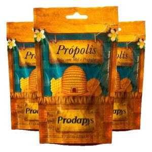 Kit 3x Bala Mel e Própolis 40g - Prodapys