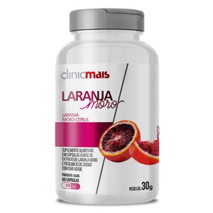 Laranja Moro (Chá Verde, Laranja Moro e Cromo) 60 Cápsulas - Chá Mais
