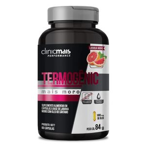 Termogenic mais Moro (1400mg) 60 Cápsulas - Chá Mais
