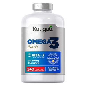 ÔMEGA 3 - FISH OIL MEG3 240 CÁPSULAS - KATIGUÁ