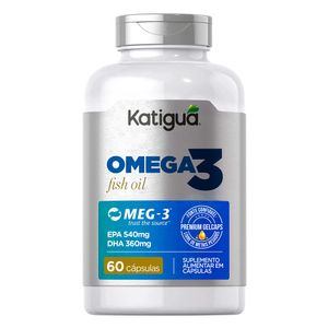 Ômega 3 - Fish Oil Meg3 60 Cápsulas - Katiguá