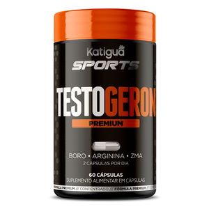 Testogeron Premium (Boro, Arginina e ZMA) 60 CÁPSULAS - KATIGUÁ