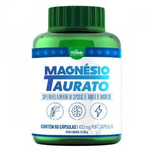 Taurato De Magnesio 60 Cápsulas - Vitalab