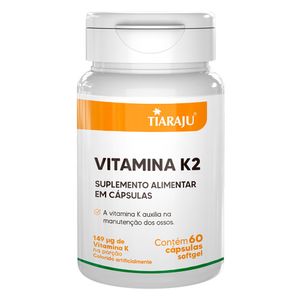 Vitamina K2 (149mcg) 60 Cápsulas - Tiarajú