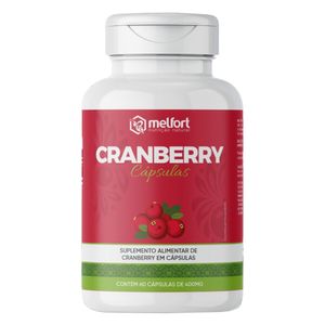 Cranberry (500mg) 60 Cápsulas - Melfort