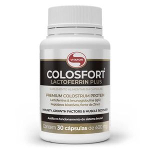 Colosfort Lactoferrina Plus (400mg) 30 Cápsulas - Vitafor