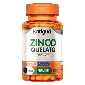 Quelado De Zinc (11mg) 60 Cápsulas - Katiguá