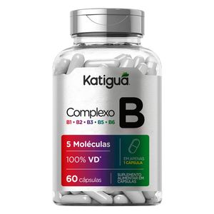 Complexo B (500mg) 60 Cápsulas - Katiguá