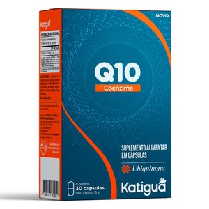 Coenzima Q10 (Ubiquinona 50mg) 30 Cápsulas - Katiguá