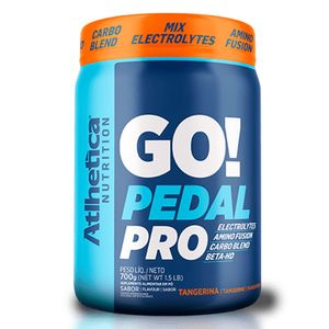 Go Pedal Pro (Electrolitos) Sabor Mandarina 700g - Athletica Nutrition