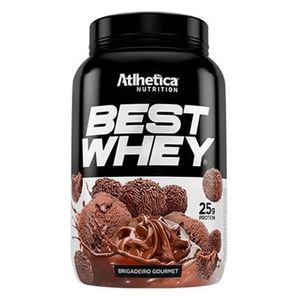 Best Whey Protein (25g de Proteína) Sabor Brigadeiro Gourmet 900g  - Athletica Nutrition