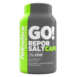 Go Repor Salt (Sais Minerais) 30 Cápsulas - Athletica Nutrition