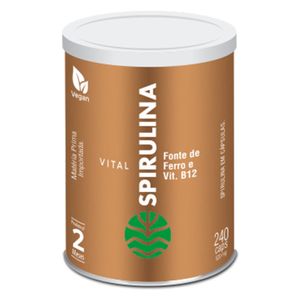 Vital Spirulina (520mg) 240 Cápsulas - Vital Âtman