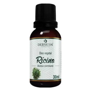 Óleo Vegetal de Ricino (Ricinus communis) 30ml - Dermcos