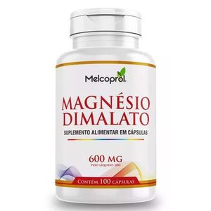 Dimalato De Magnesio (260mg) 100 Cápsulas - Melcoprol