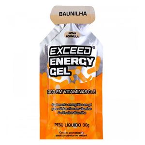 Exceed Energy Gel (Gel Carbohidratos) Sabor Vainilla en Bolsita de 30g - Advanced Nutrition