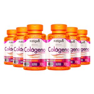 Kit 6x Colágeno Hidrolisado (500mg) 60 Cápsulas - Katiguá