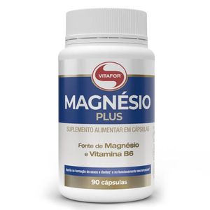 Magnesio Plus (690mg) 90 Cápsulas - Vitafor