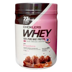 Whey Chokler's Sabor Brigadeiro 480g - Mix Nutri