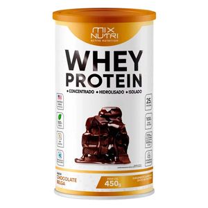 Whey Protein Sabor Chocolate 450g - Mix Nutri