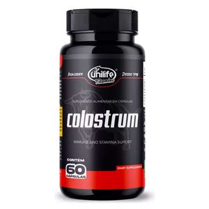 Colostrum (Colostro Bovino) 60 Cápsulas - Unilife