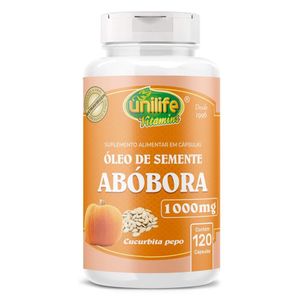 Óleo de Semente de Abóbora (1000mg) 120 Cápsulas - Unilife