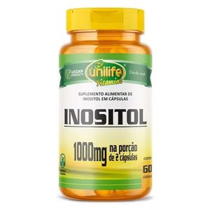 Inositol (600mg) 60 Cápsulas - Unilife