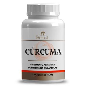 Cúrcuma (450mg) 120 Cápsulas - Belnut