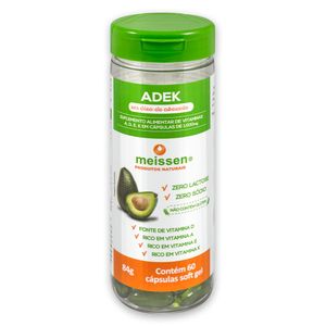 ADEK (Vitaminas Liposolubles) 60 CÁPSULAS - MEISSEN